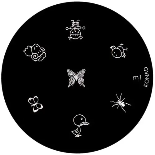 Šablona za štempljanje m1 - različni motivi