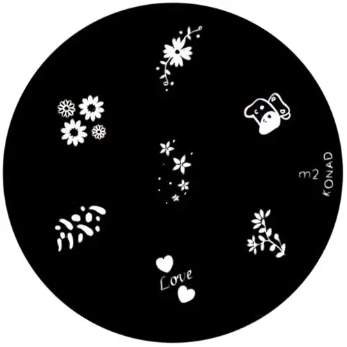 Šablona za štempljanje m2 - različni motivi