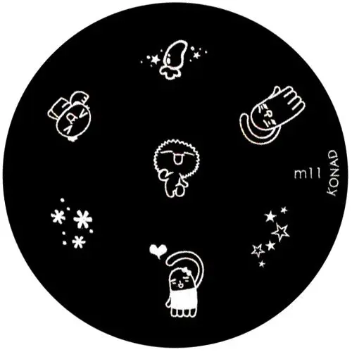 Šablona za štempljanje m11 - različni motivi