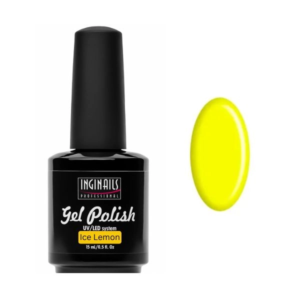 Gel lak, 2v1 - Ice Lemon 15ml