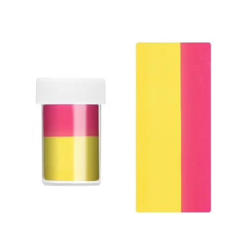 Okrasna folija za nohte - dvobarvna