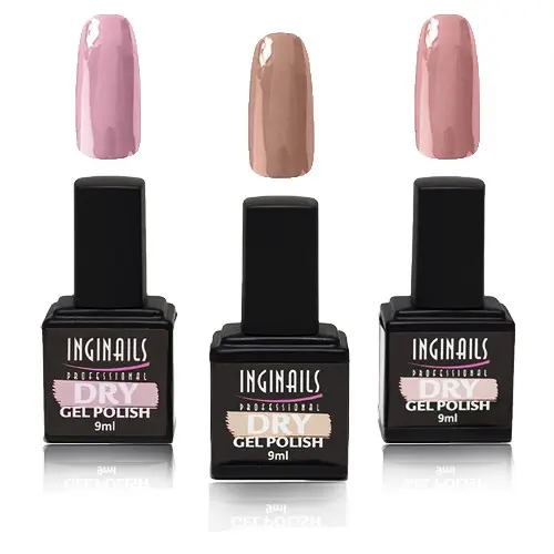 Inginails Professional – komplet suhih gel lakov, 3 ks
