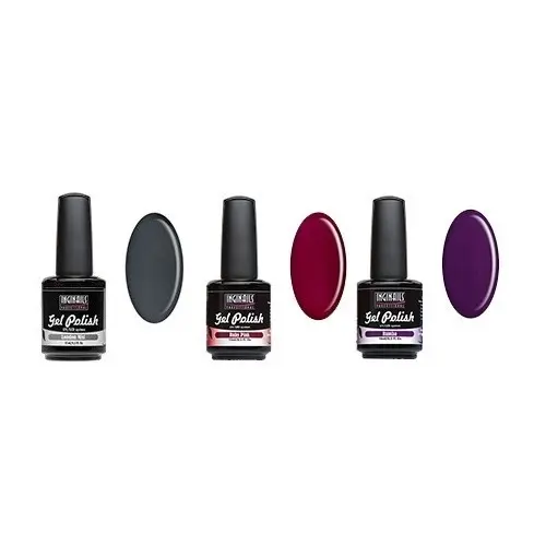 3 ks SET mali Dark - visokokakovostni gel laki