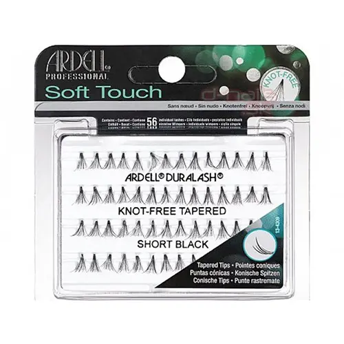 Umetne trepalnice Soft Touch - Short black