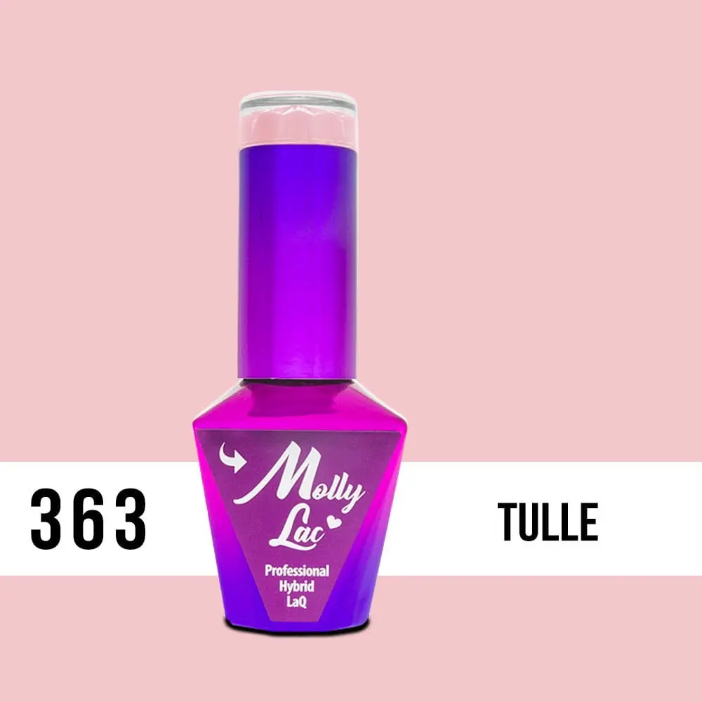MOLLY LAC UV/LED gel lak Sil Cotton - Tulle 363, 10ml