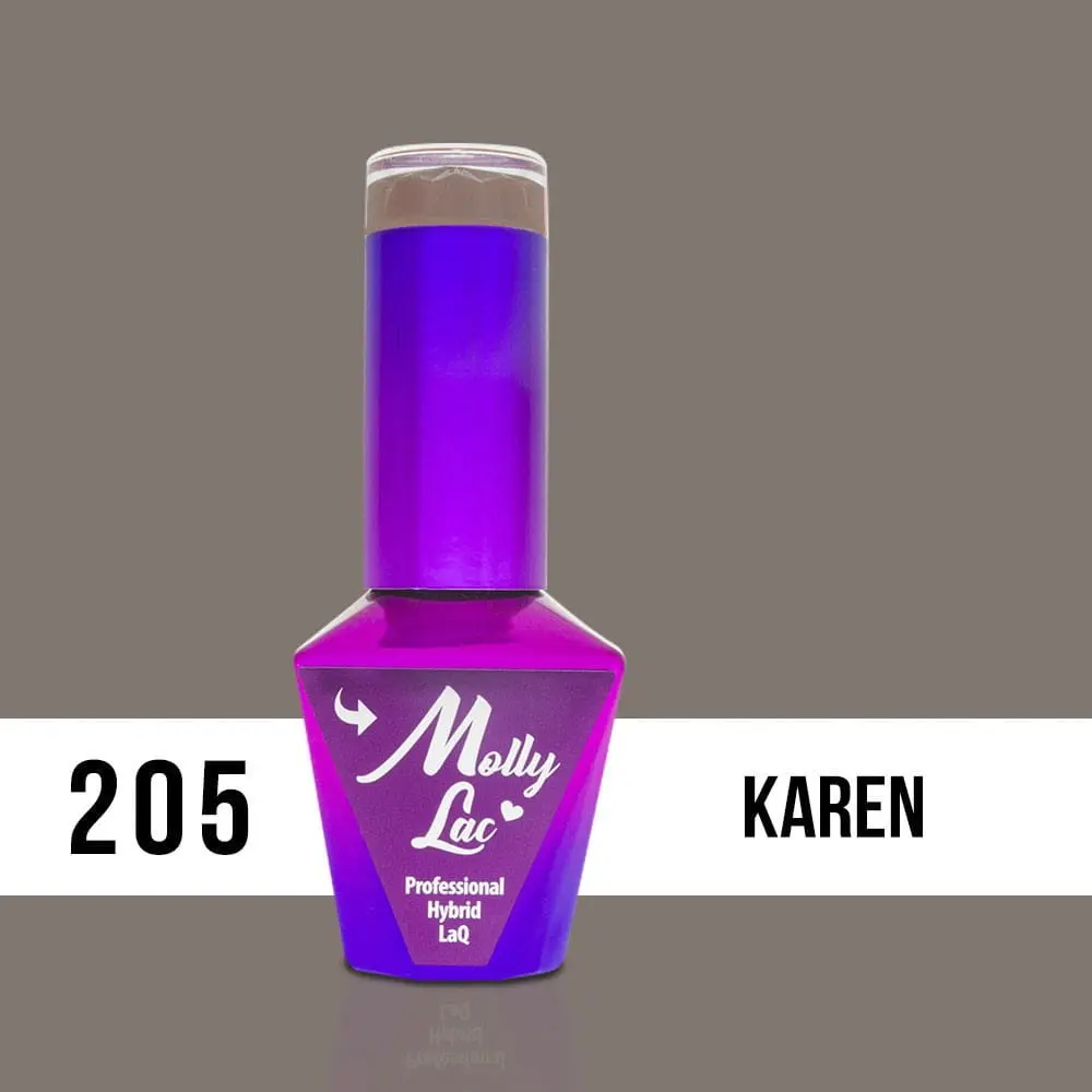 MOLLY LAC UV/LED gel lak Sensual - Karen 205, 10ml