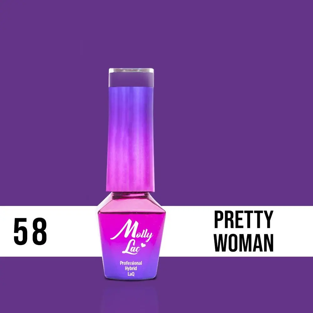 MOLLY LAC UV/LED gel lak Inspired By You - Pretty Woman 58, 10ml