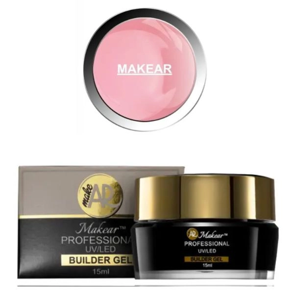 Modelovací UV gél Makear G04 - Delicate Pink, 15ml