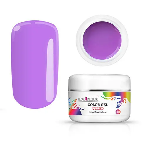 Inginails barvni gel UV/LED - Deep Purple, 5 g