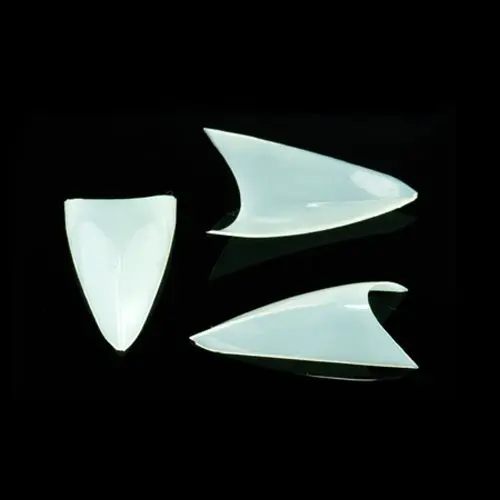 Umetne nohtne konice št. 3 - Stealth French Natural, 50 kosov v škatli Inginails