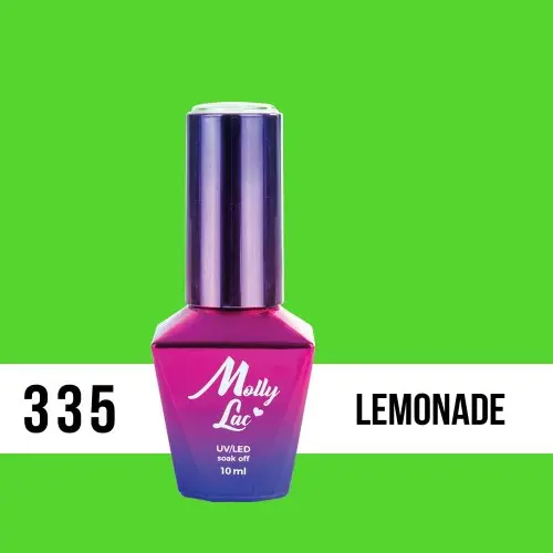 MOLLY LAC UV/LED gel lak Fancy Fashion - Lemonade 335, 10ml