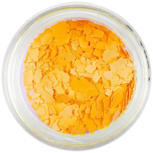 Koščki konfetov, nepravilnih oblik - rumeni