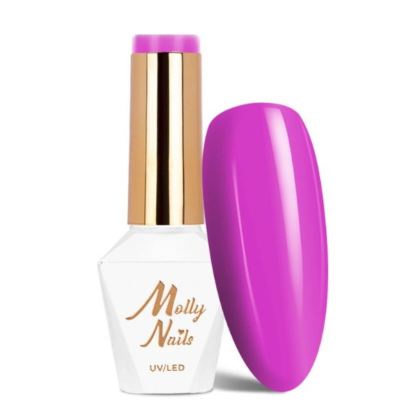 Molly Lac UV/LED gel lak HEMA/Di-HEMA Free Sorbet - Lilac Whisper Nr. 294, 8g