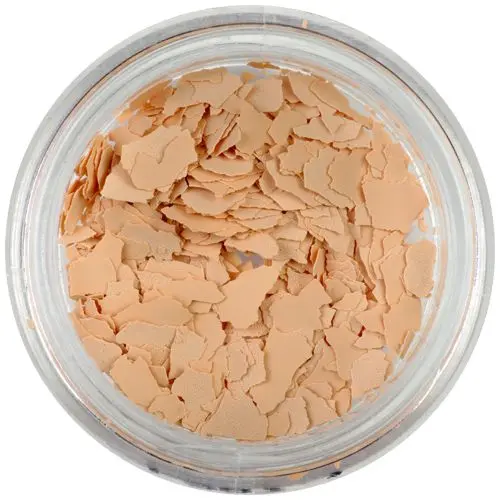 Veliki konfeti nepravilnih oblik - bež