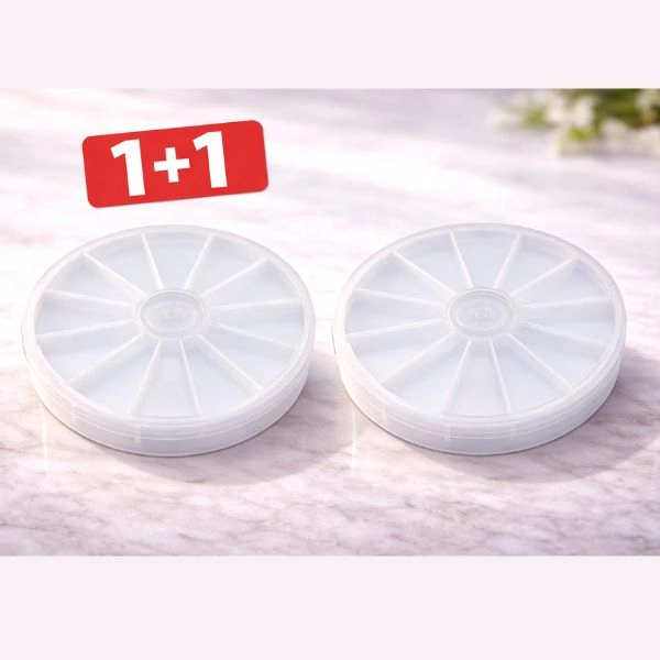 Škatla za okraske za nohte - 12 razdelkov - 1+1 BREZPLAČNA PROMOCIJA