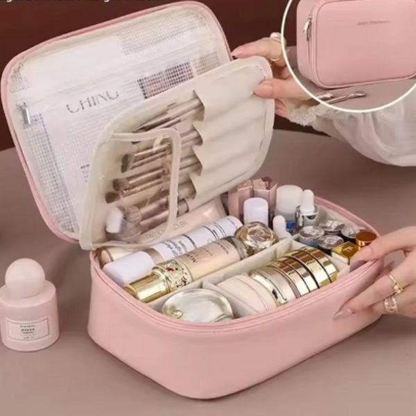 Kozmetična torbica, roza