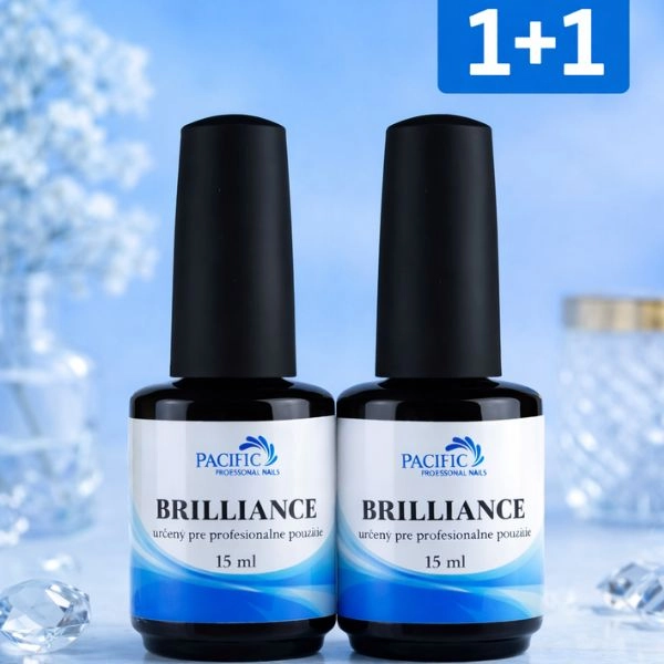 Brilliance - sijoč nadlak UV gel, 15 ml - 1+1 BREZPLAČNA AKCIJA