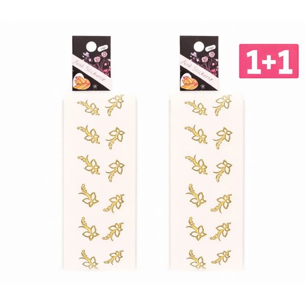 3D-nalepke – zlati metulji - BLE784D - 1+1 BREZPLAČNA AKCIJA