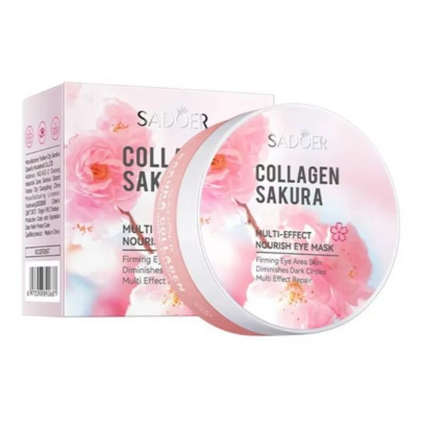 Collagen Sakura Eye Mask, 60kos