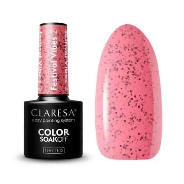 Claresa UV/LED Color Soak Off - Festival Vibes 2, 5g