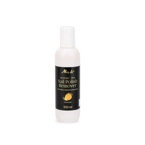MollyLac Odstranjevalec laka za nohte brez acetona – Orange, 100 ml