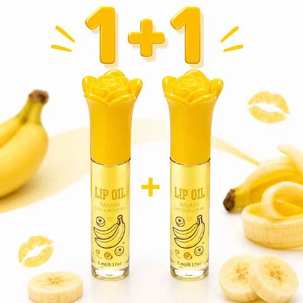 Lip Oil Maximizer – olje za ustnice, Banana – AKCIJA 1+1 BREZPLAČNO