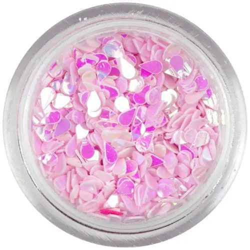 Solze - svetlo rožnate, lesketajoče