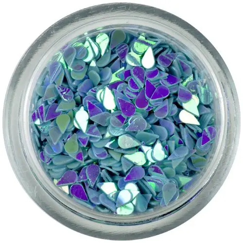 Solze - turkizne, lesketajoče