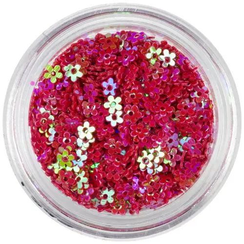 Umetne rožice - temno rdeče