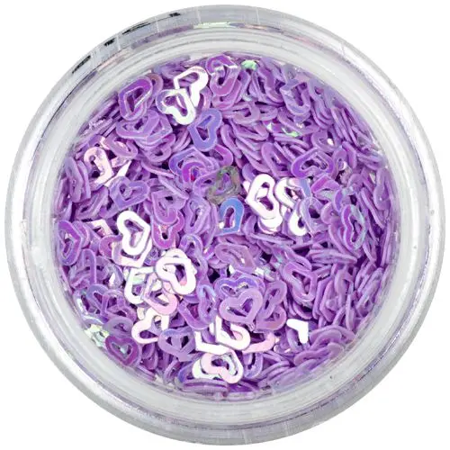 Svetlo vijolična srca - votla