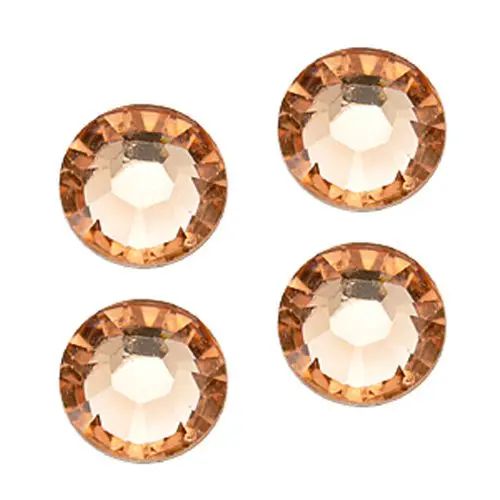 Okrogli okrasni kamenčki - šampanjec, 2 mm, 50 kos