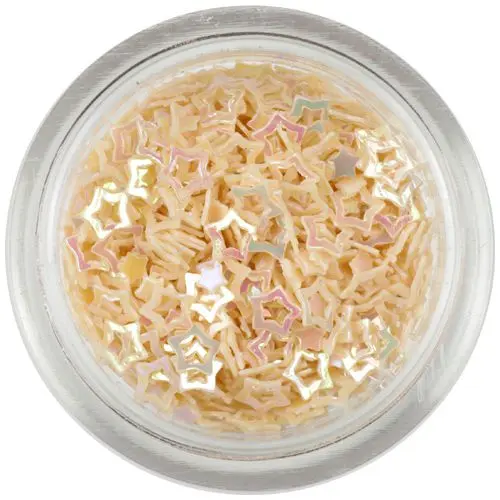 Okrasni konfeti - marelična barva