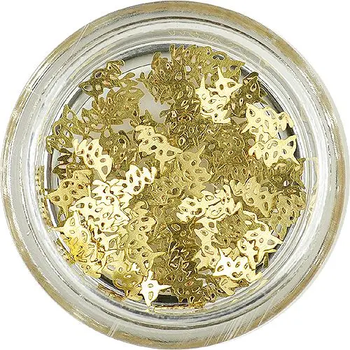 Pozlačeni ploščati okraski - kitajski simboli