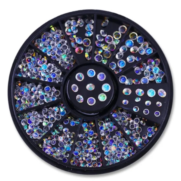 Komplet okrasnih kamenčkov - okrogli