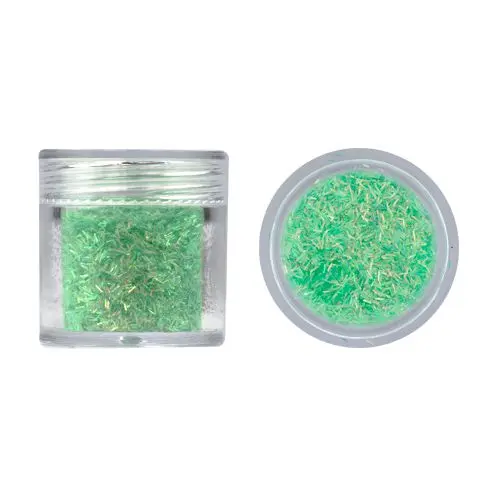 Nail art dekoracija - zelena 10 g