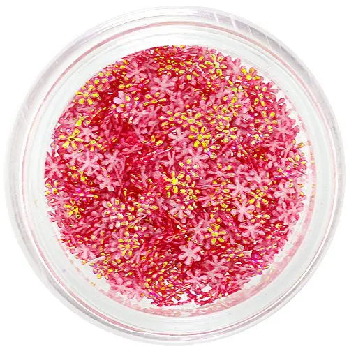 Miniaturne 3D cvetlice - rdeče