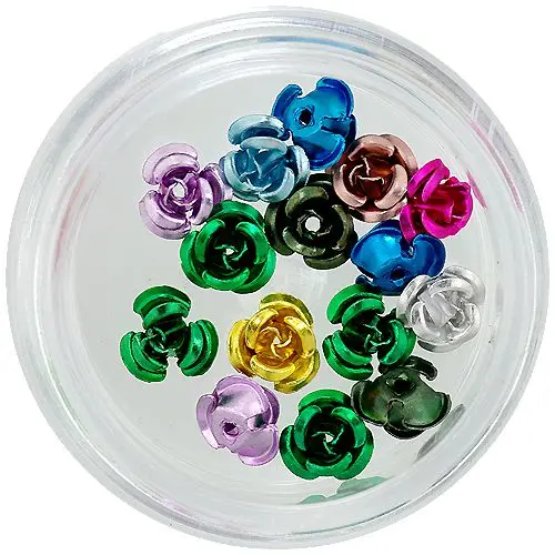 Barvne keramične vrtnice