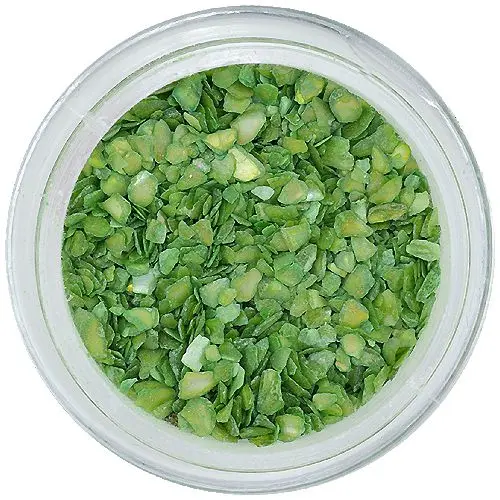 Olivno zeleni drobci školjčnih lupin