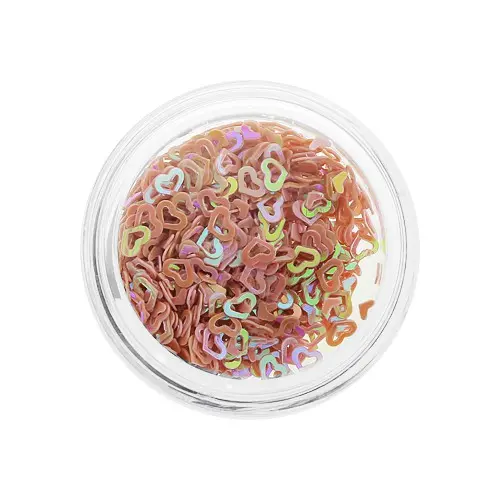 Dekorativni konfeti - barvani srčki