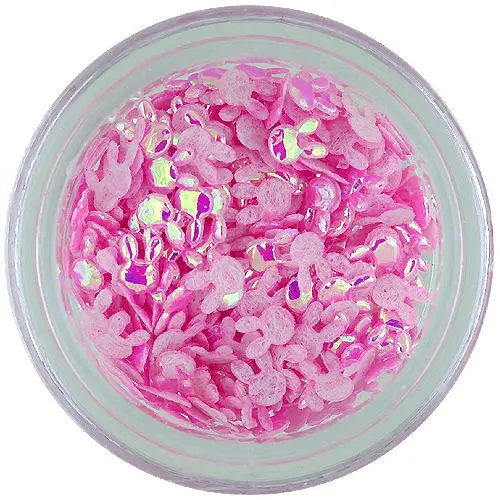 Zajček iz blaga - svetlo roza