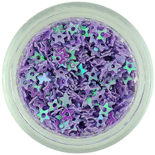 Zvezdice z luknjo - vijolične