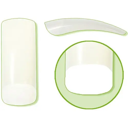 Nohtne konice 50 ks - Perfect Square Natural, št.4