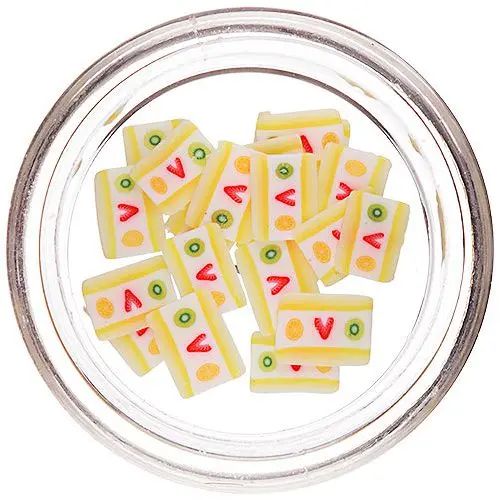 Fimo okraski - sadna torta